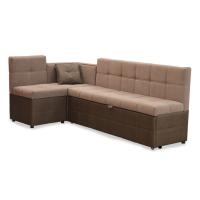 Кухонный уголок "Капучино 3-1" (Правый) (Tesla 05/Nubuk Ground 7) мдф Дуб Шато