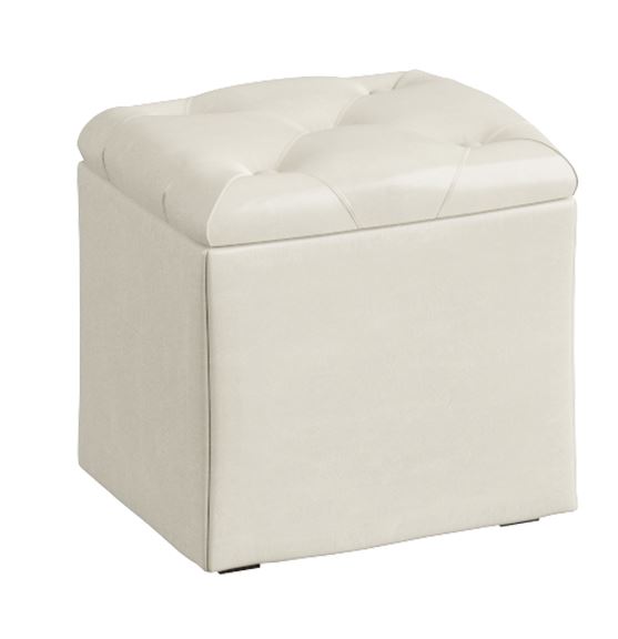 Пуф мягкий тип 4 светлый (бежевый)