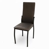 Стул В-610, кожзам Крокодил Медный+металл черные