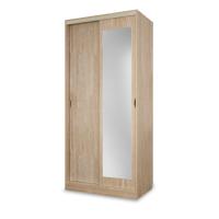 Шкаф-купе Клэр с зеркалом 1000х600х2200 Дуб Сонома
