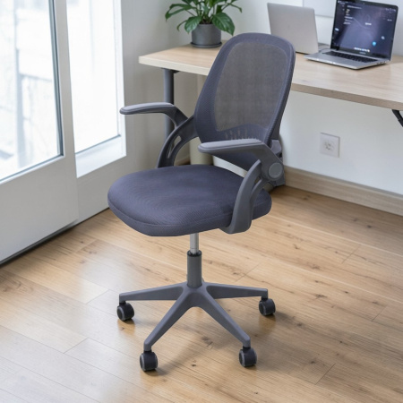 Кресло офисное 8390М-GR сетка/ серый