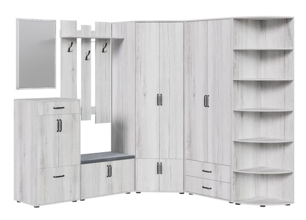 Монреаль Шкаф угловой Дуб канадский