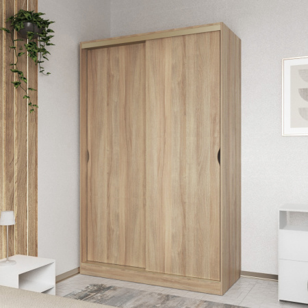 Шкаф-купе Клэр 1400х597х2200 с ящ/дуб сонома-золото