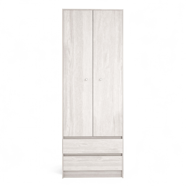 Шкаф для одежды ВЕНСЕН, 2 ящика /Сосна Лофт