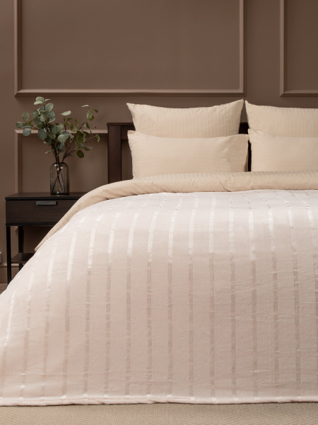 Плед Texrepublic фланель однотон страйп 150*200 94363